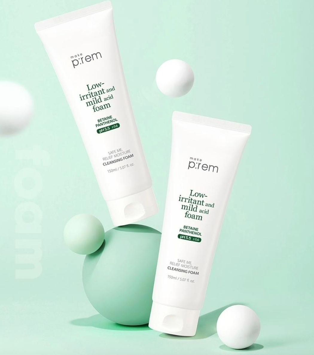 Safe Me Relief Moisture Cleansing Foam
