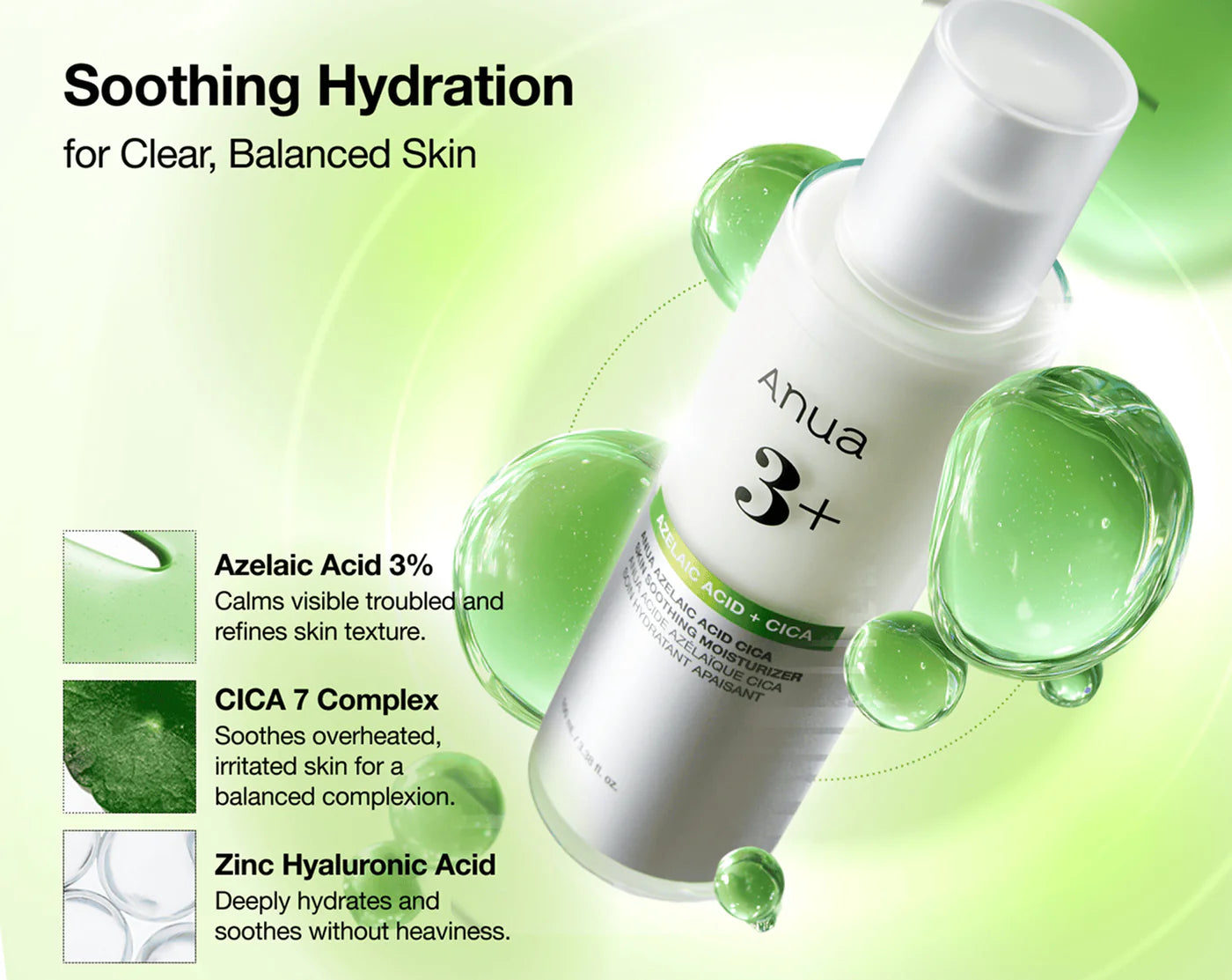 Azelaic Acid CICA Skin Soothing Moisturizer