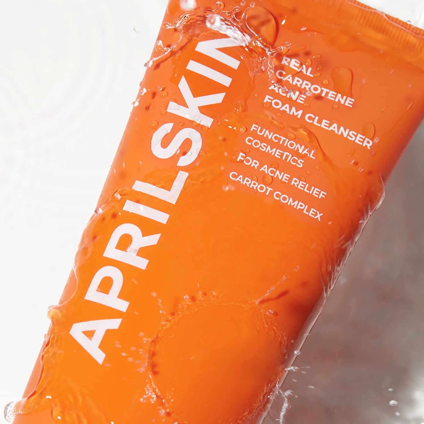 Real Carrotene Acne Foam Cleanser