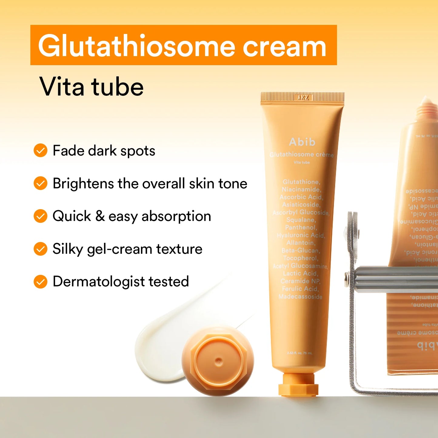 Glutathiosome Crème/Vita Tube
