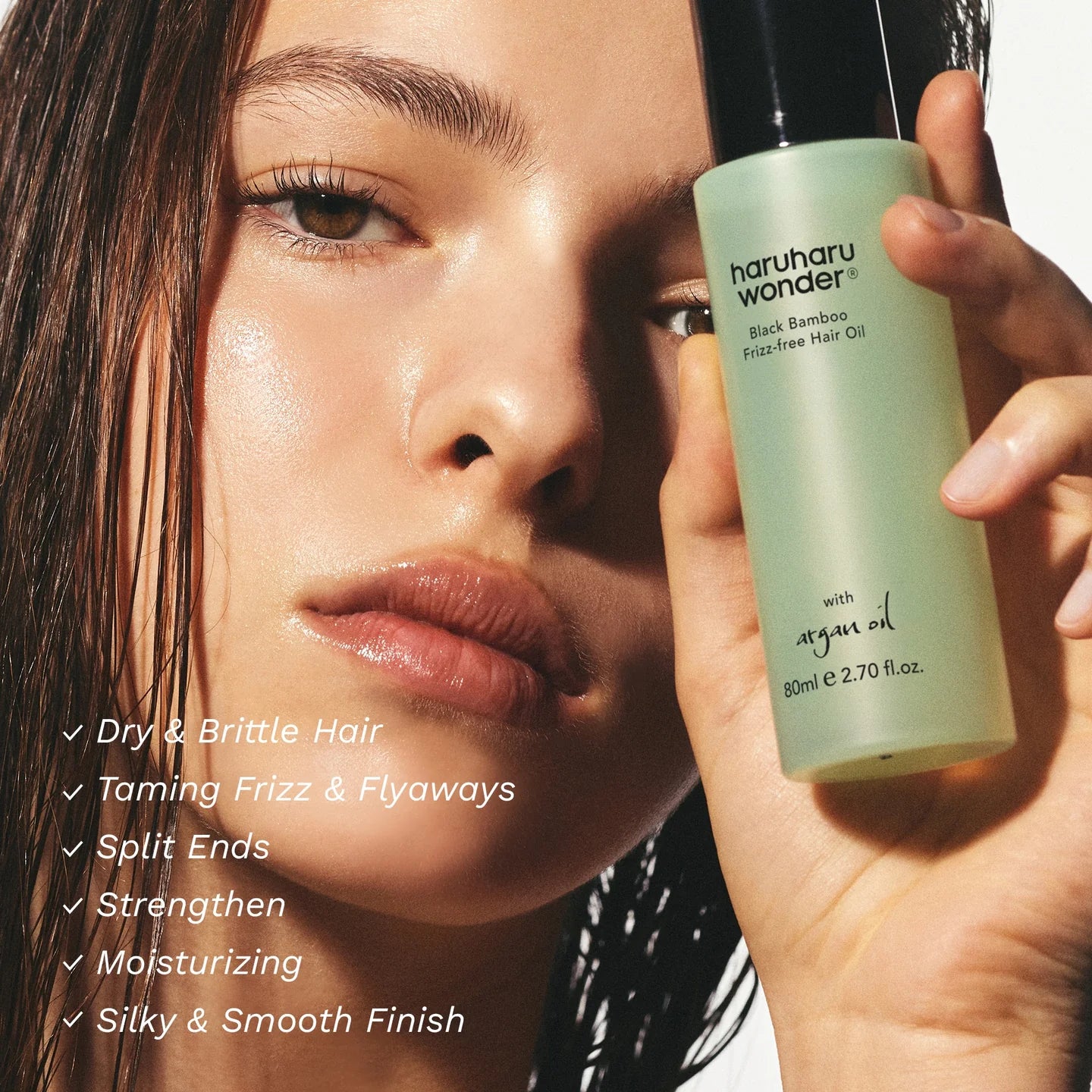 Black Bamboo Frizz-Free Hair Oil