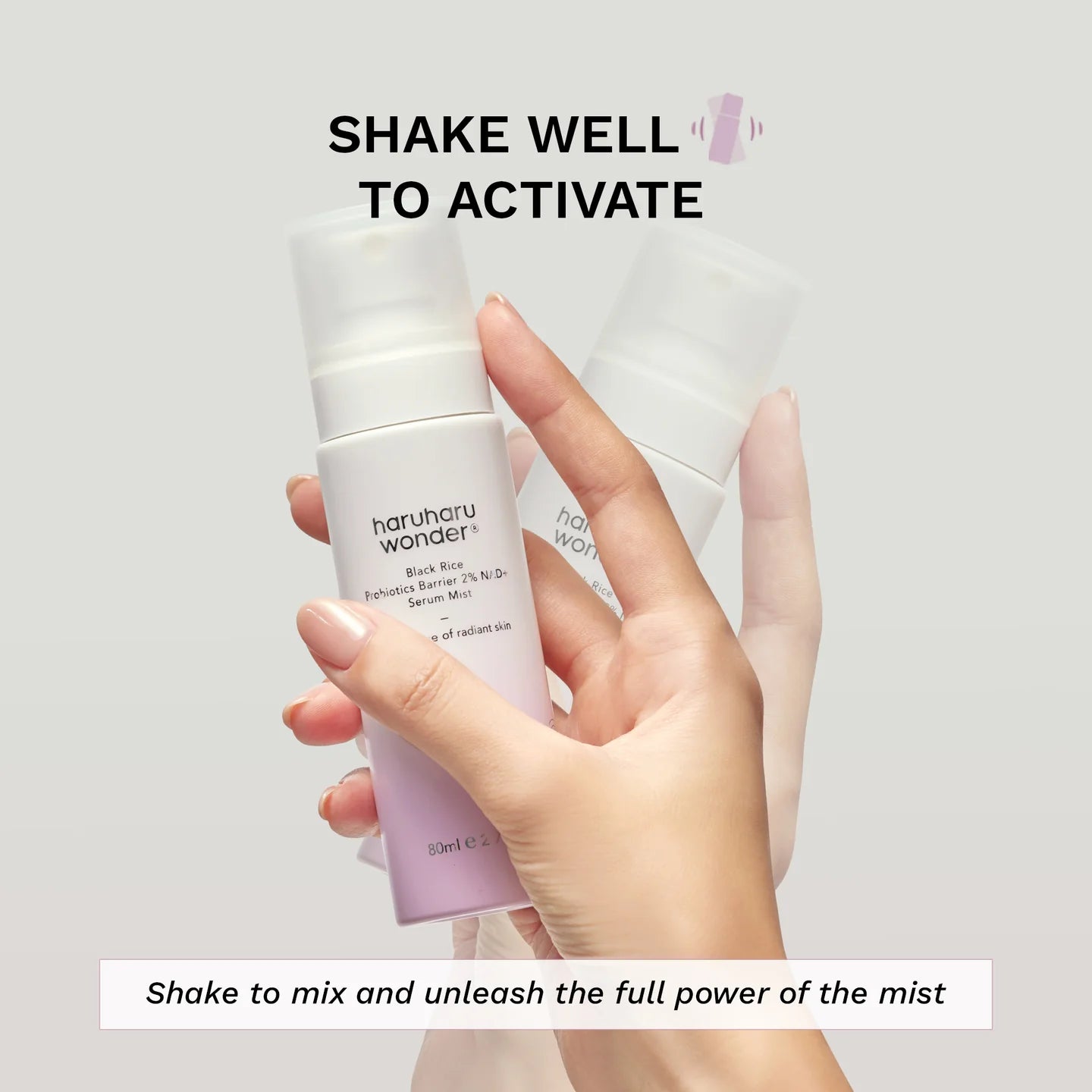 Black Rice Probiotics Barrier 2% NAD+ Serum Mist