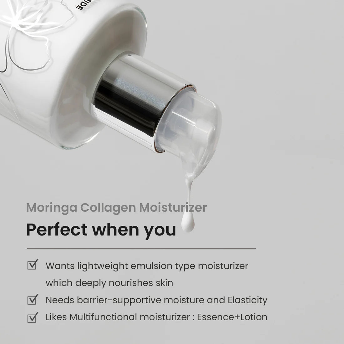 Moringa Ceramide Collagen Enriched Moisturizer