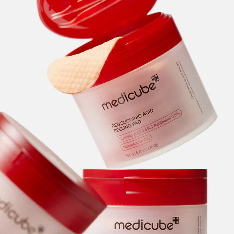 Medicube Red Succinic Acid Peeling Pad Skinbeat medicube-red-succinic-acid-peeling-pad-skinbeat