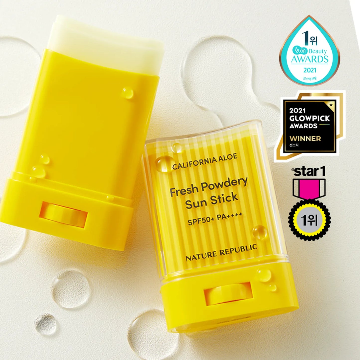 California Aloe Fresh Powdery Sun Stick SPF50+ PA++++