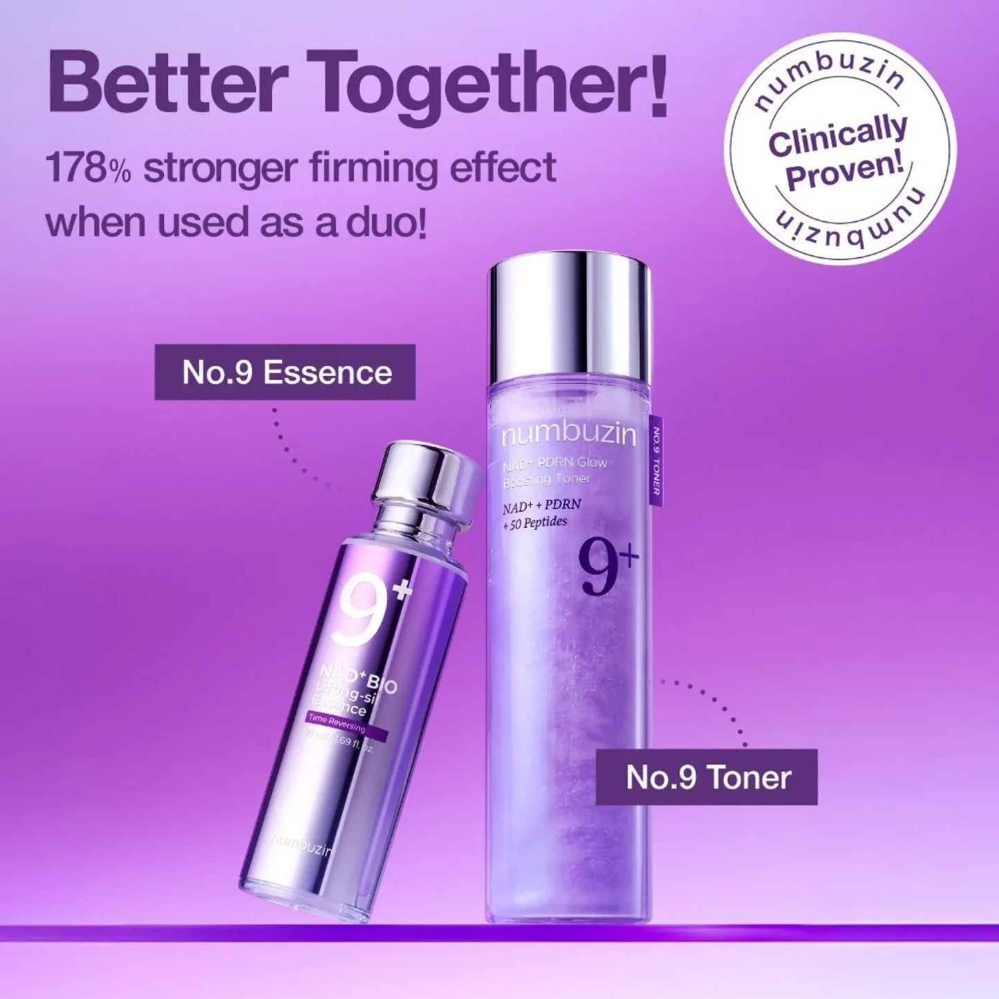 No.9 NAD+ PDRN Glow Boosting Toner