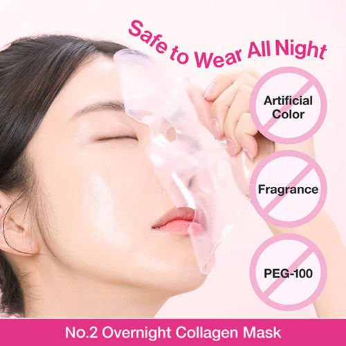 No.2 Rose PDRN Overnight Collagen Mask