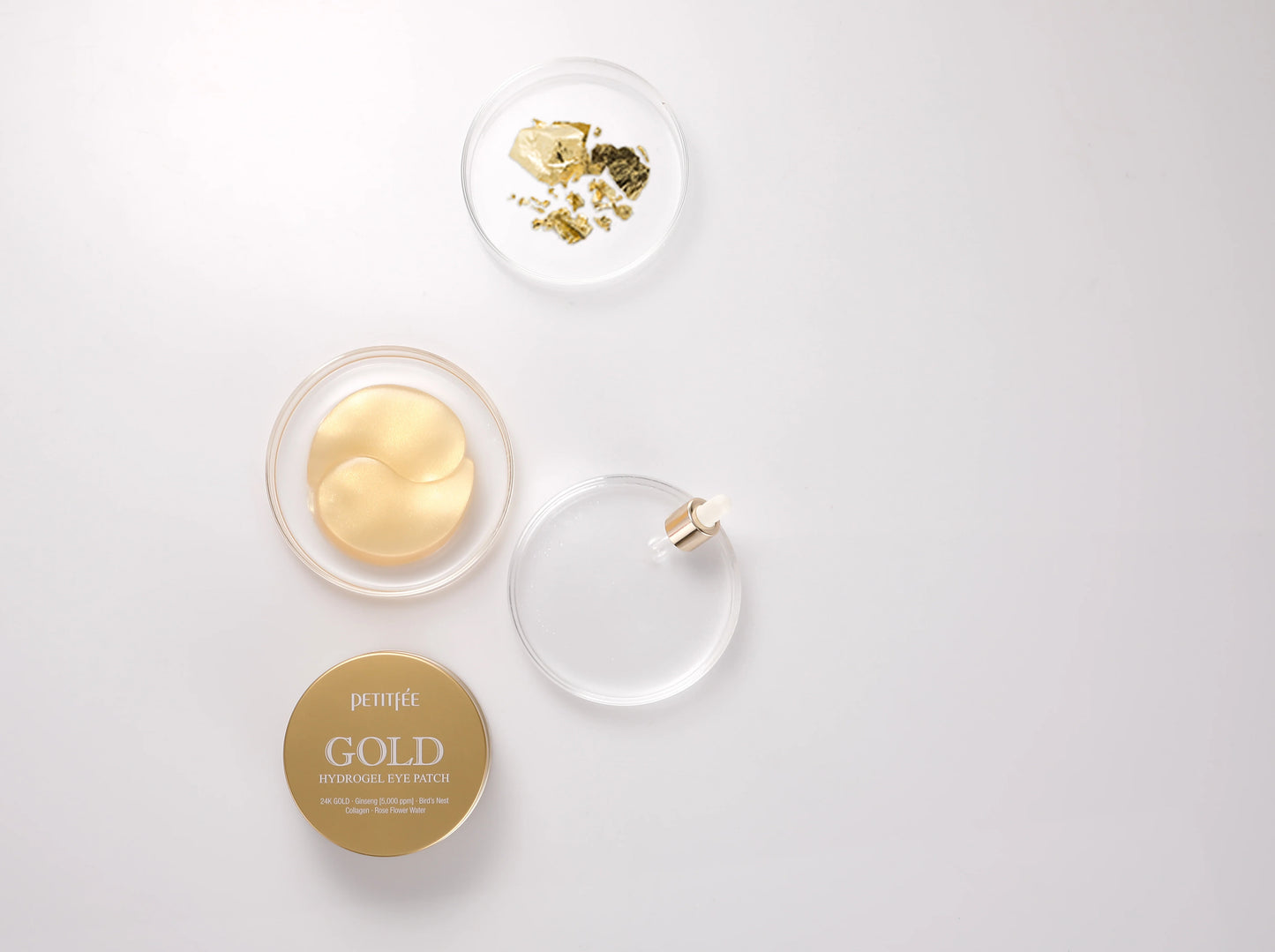 Gold Hydrogel Eye Patch