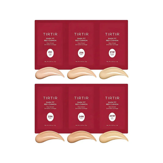 Mask Fit Red Cushion 6 Shade Trial Kit