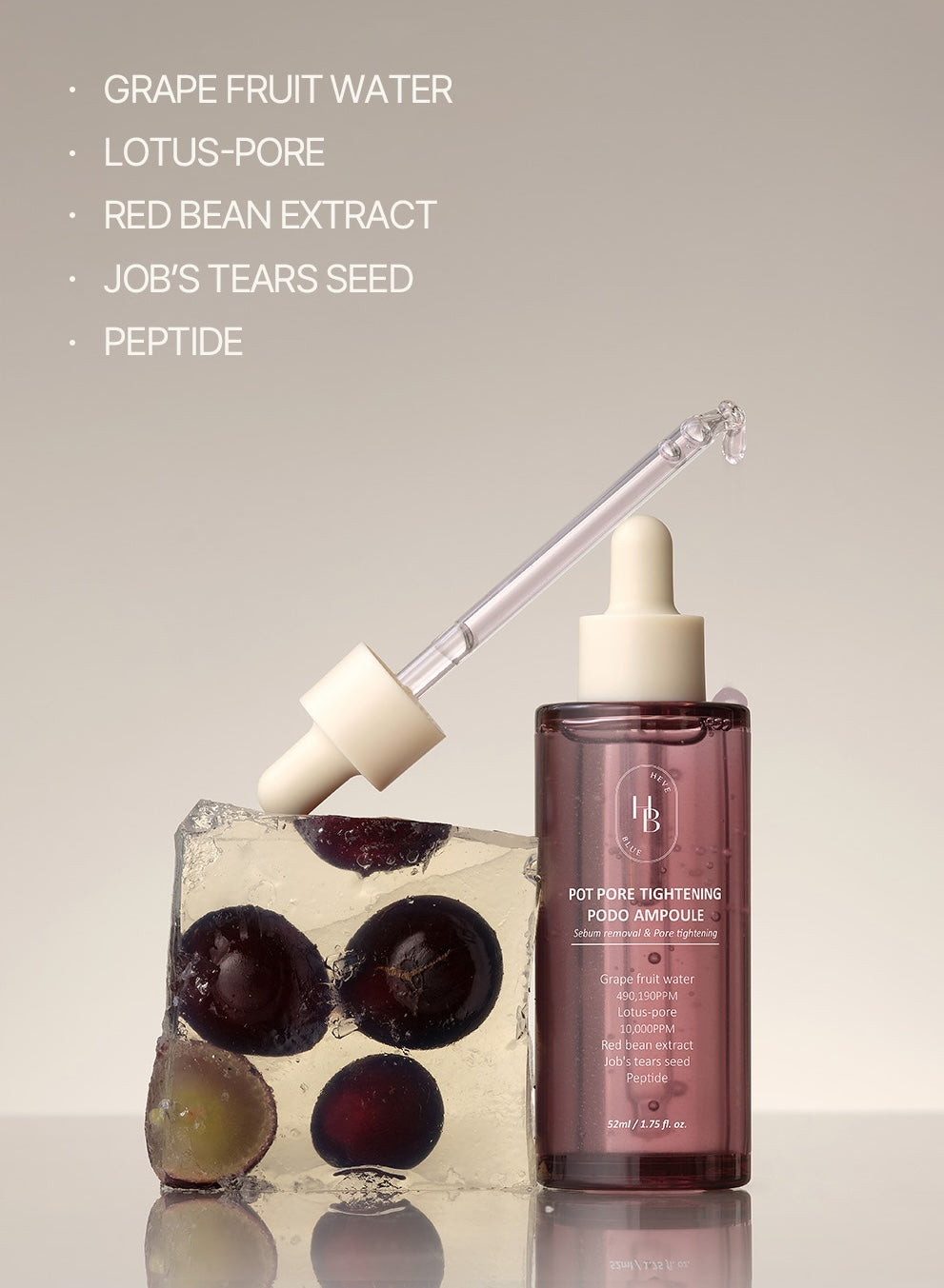 HEVEBLUE Pot Pore Tightening Podo Ampoule