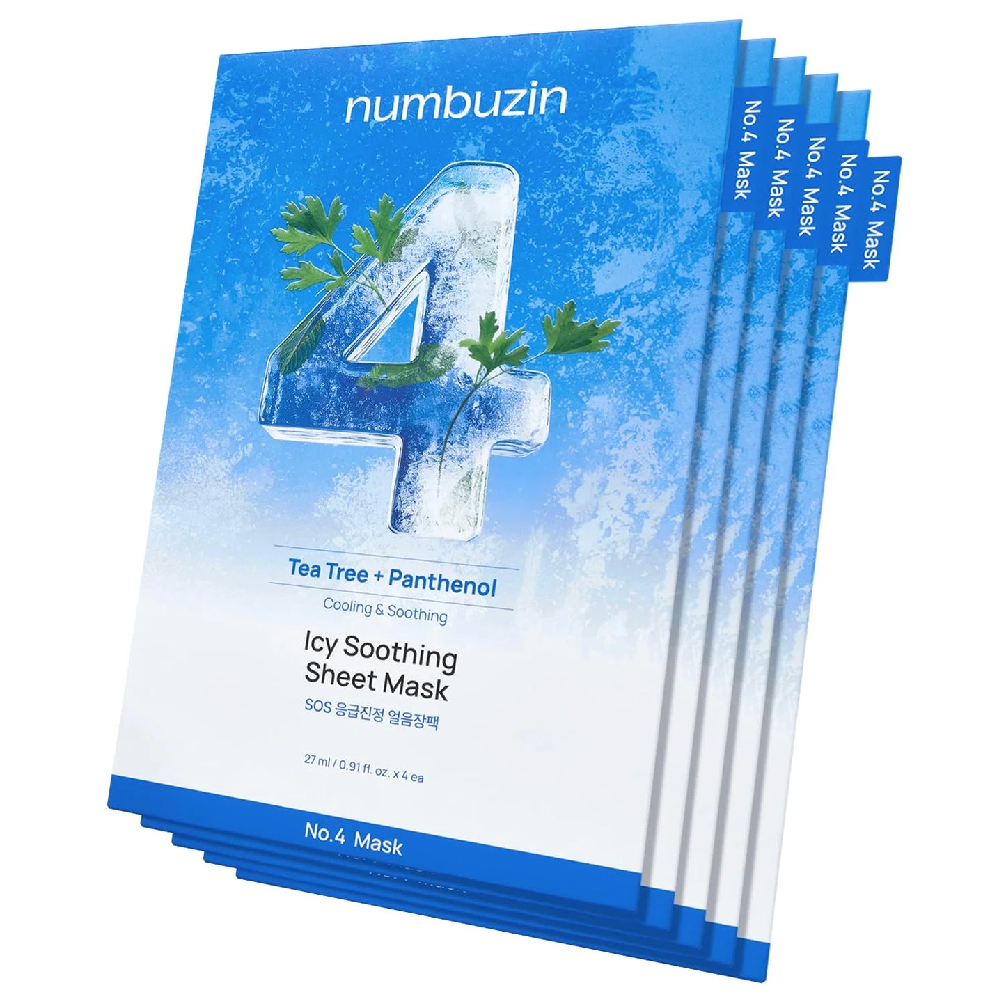 No.4 Icy Soothing Sheet Mask