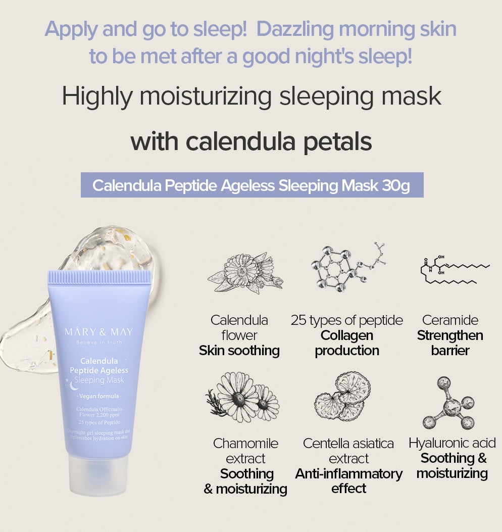 Mary & May Vegan Wash Off Mask Mini Gift Set