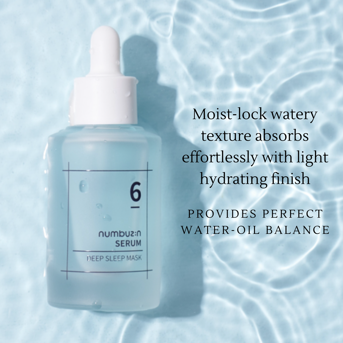 numbuzin No.6 Deep Sleep Mask Serum