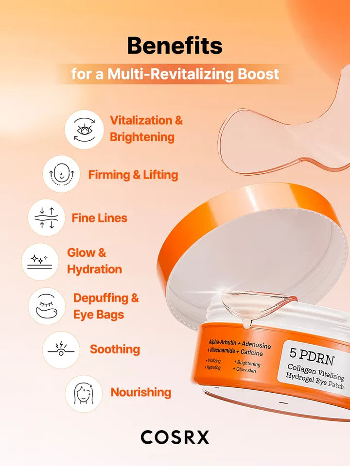 5 PDRN Collagen Vitalizing Hydrogel Eye Patch