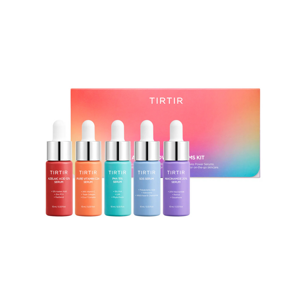 TIRTIR 5 Actives Power Serums Kit
