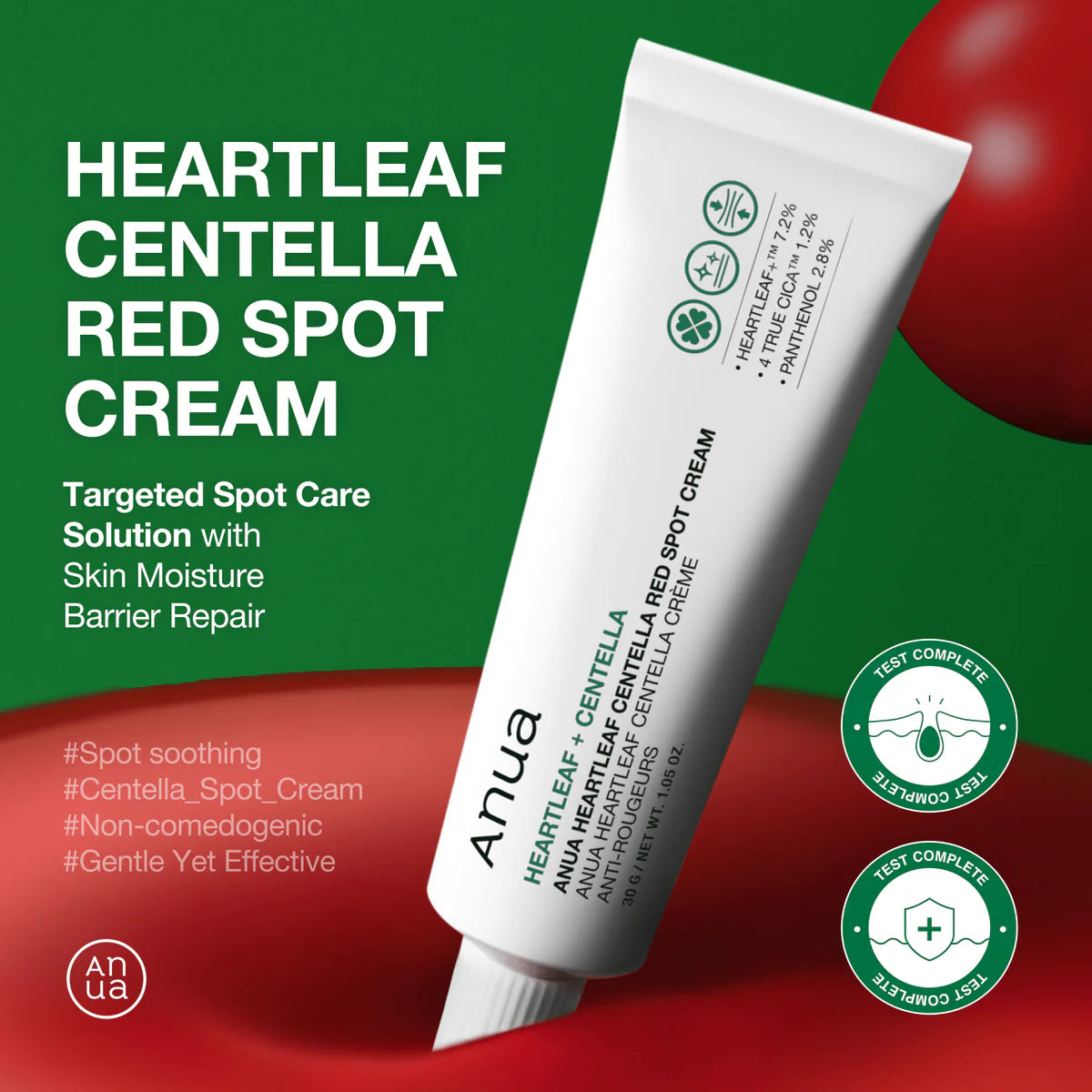 Anua Heartleaf Centella Red Spot Cream