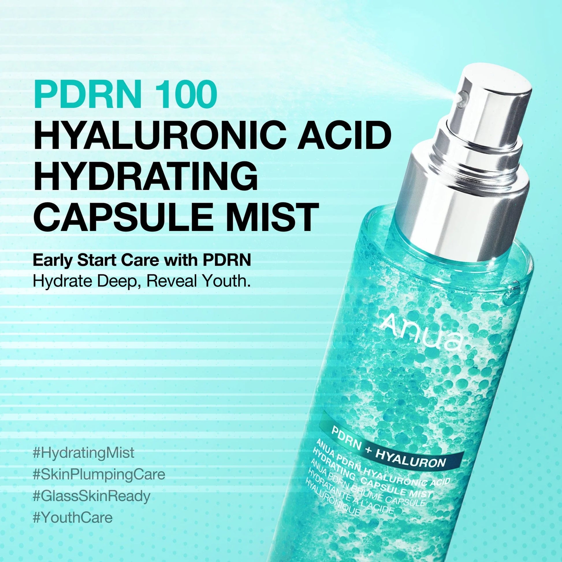 Anua - PDRN Hyaluronic Acid Hydrating Capsule Mist – skinbeat.