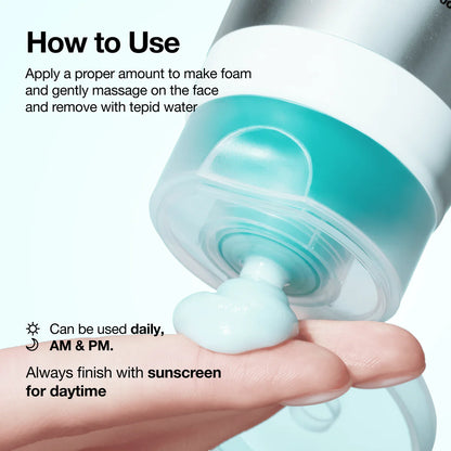 PDRN Hyaluronic Acid Moisturizing Cleansing Foam