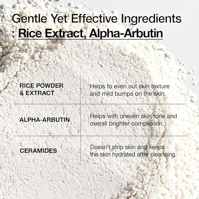 Rice Enzyme Brightening Cleansing Powder