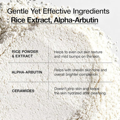 Rice Enzyme Brightening Cleansing Powder