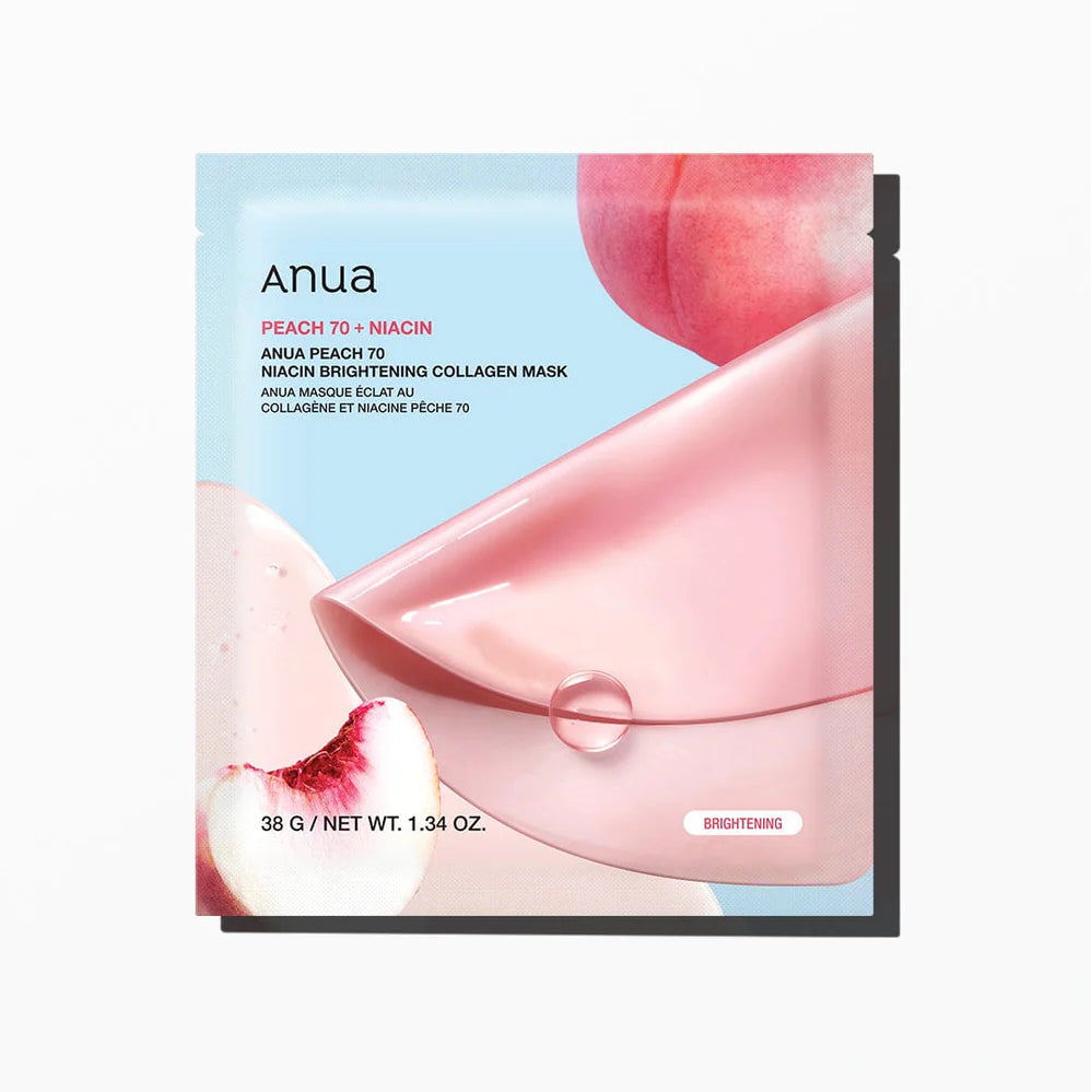Anua Peach 70 Niacin Brightening Collagen Mask