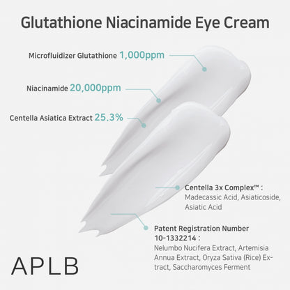 Glutathione Niacinamide Eye Cream