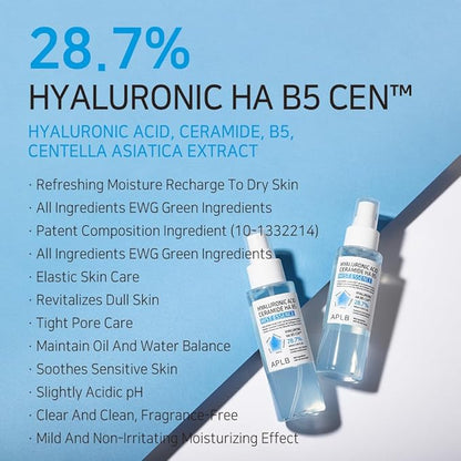 Hyaluronic Acid Ceramide HA B5 Mist Essence