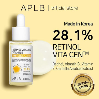 Retinol Vitamin C Vitamin E Ampoule Serum