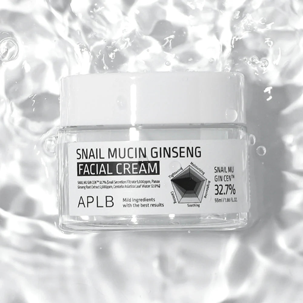 APLB Snail Mucin Ginseng Facial Cream
