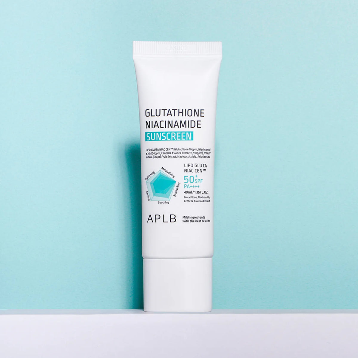APLB Glutathione Niacinamide Sunscreen SPF50+ PA++++
