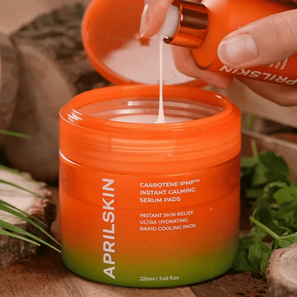 APRILSKIN Carrotene IPMP™ Instant Calming Serum Pads