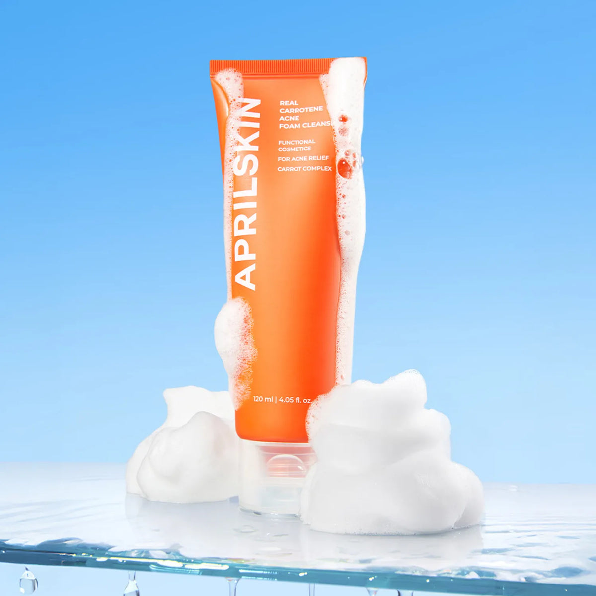 APRILSKIN Real Carrotene Acne Foam Cleanser