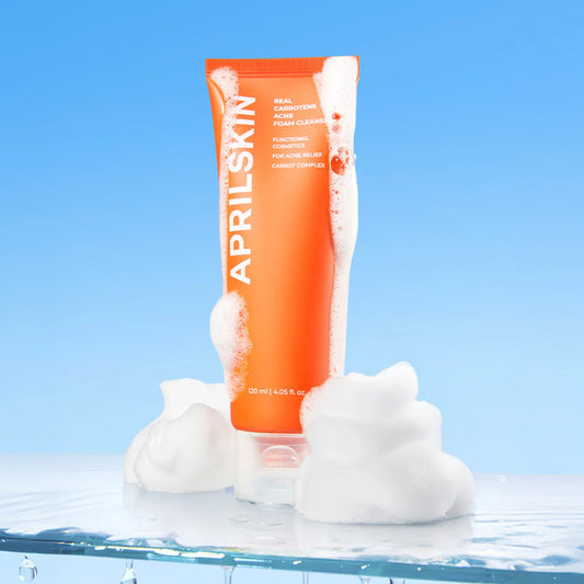 Real Carrotene Acne Foam Cleanser