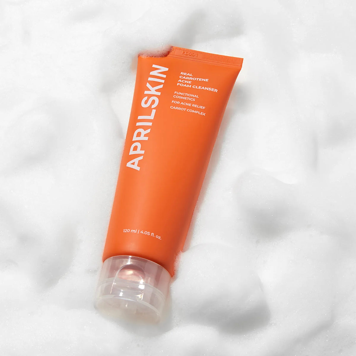 APRILSKIN Real Carrotene Acne Foam Cleanser