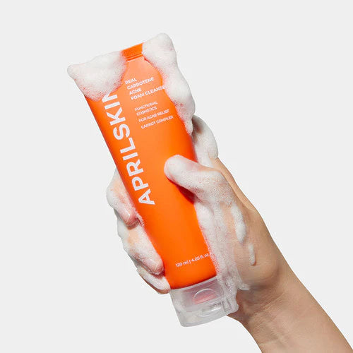 APRILSKIN Real Carrotene Acne Foam Cleanser