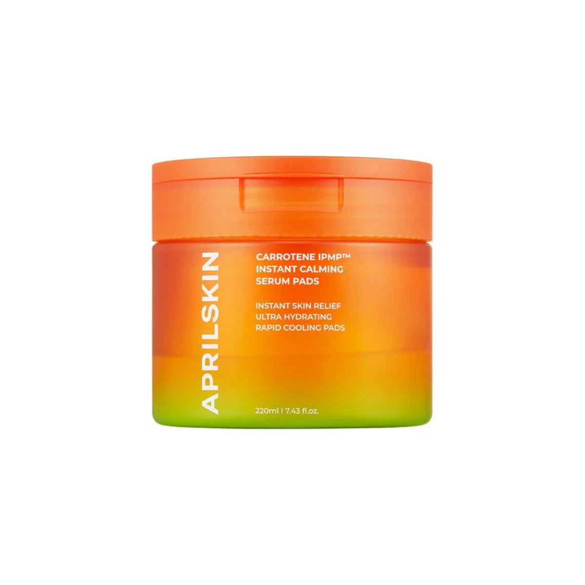 APRILSKIN Carrotene IPMP™ Instant Calming Serum Pads