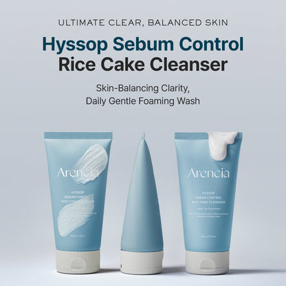 Hyssop Sebum Control Rice Cake Cleanser
