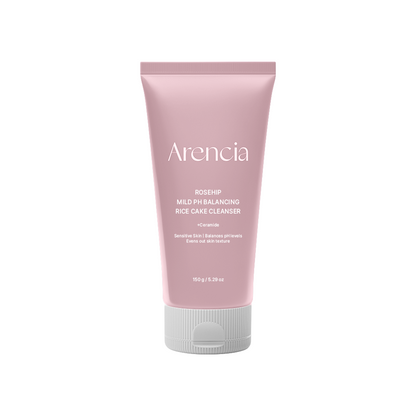 Rosehip Mild pH Balancing Rice Cake Cleanser
