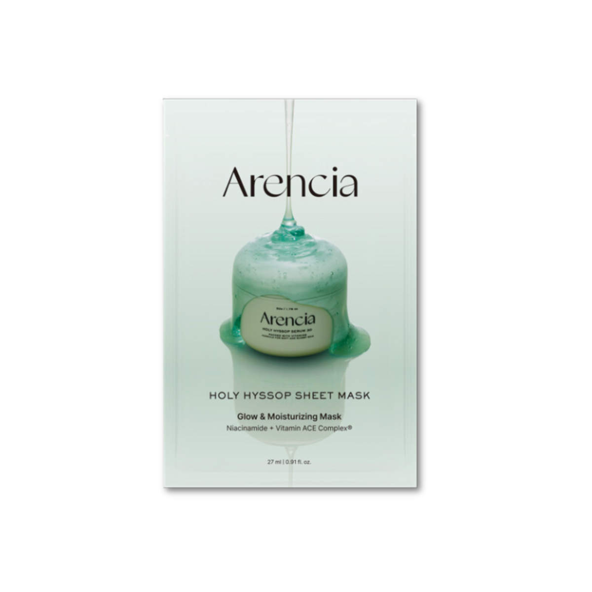 Arencia Holy Hyssop Sheet Mask