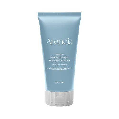 Arencia Hyssop Sebum Control Rice Cake Cleanser