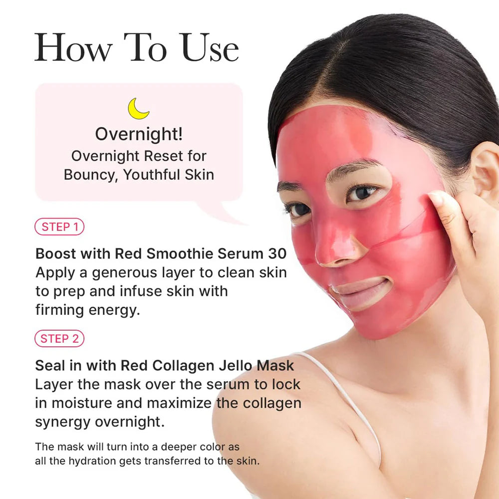 Red Collagen Jello Mask
