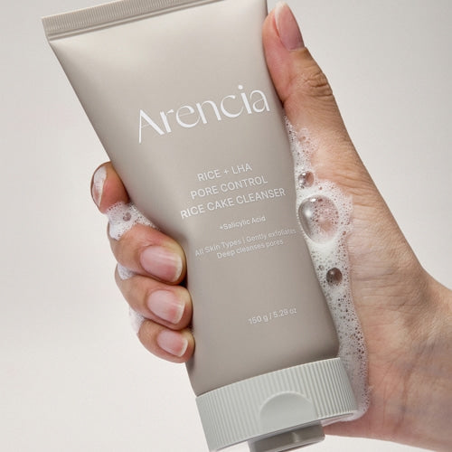 Arencia Rice + LHA Pore Control Rice Cake Cleanser