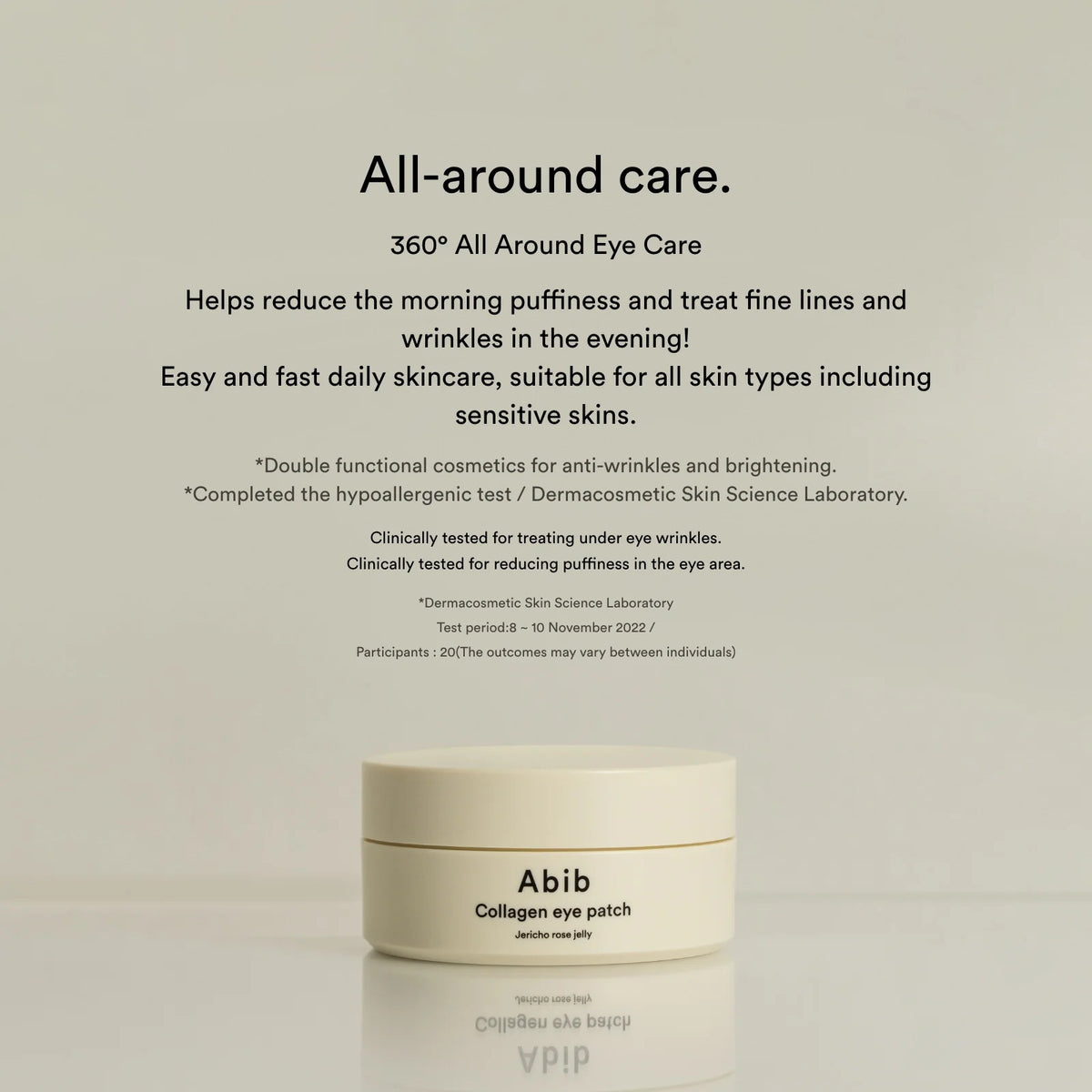 Abib Collagen Eye Patch/Jericho Rose Jelly