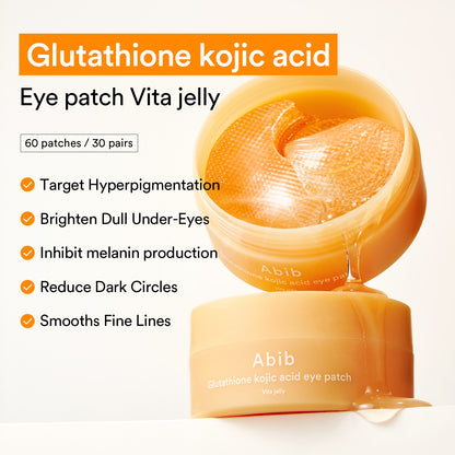 Glutathione Kojic Acid Eye Patch/Vita Jelly