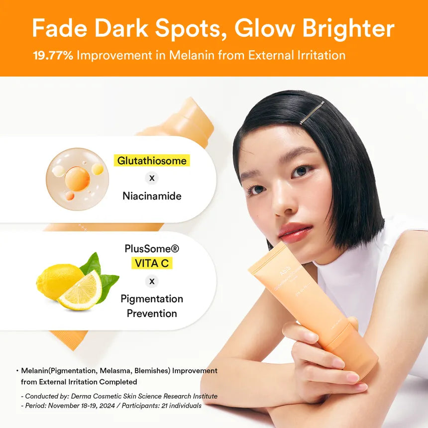 Glutathiosome CC Sunscreen/Toning Tube SPF50+ PA++++