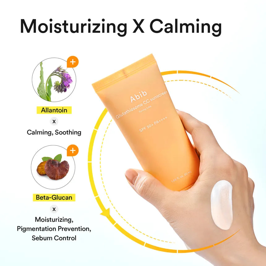 Abib Glutathiosome CC Sunscreen/Toning Tube SPF50+ PA++++