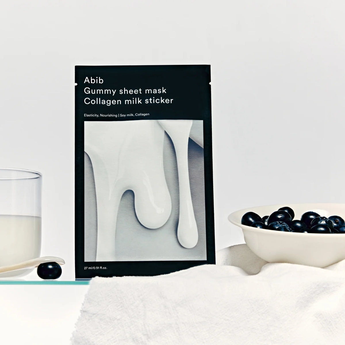Abib Gummy Sheet Mask/Collagen Milk Sticker