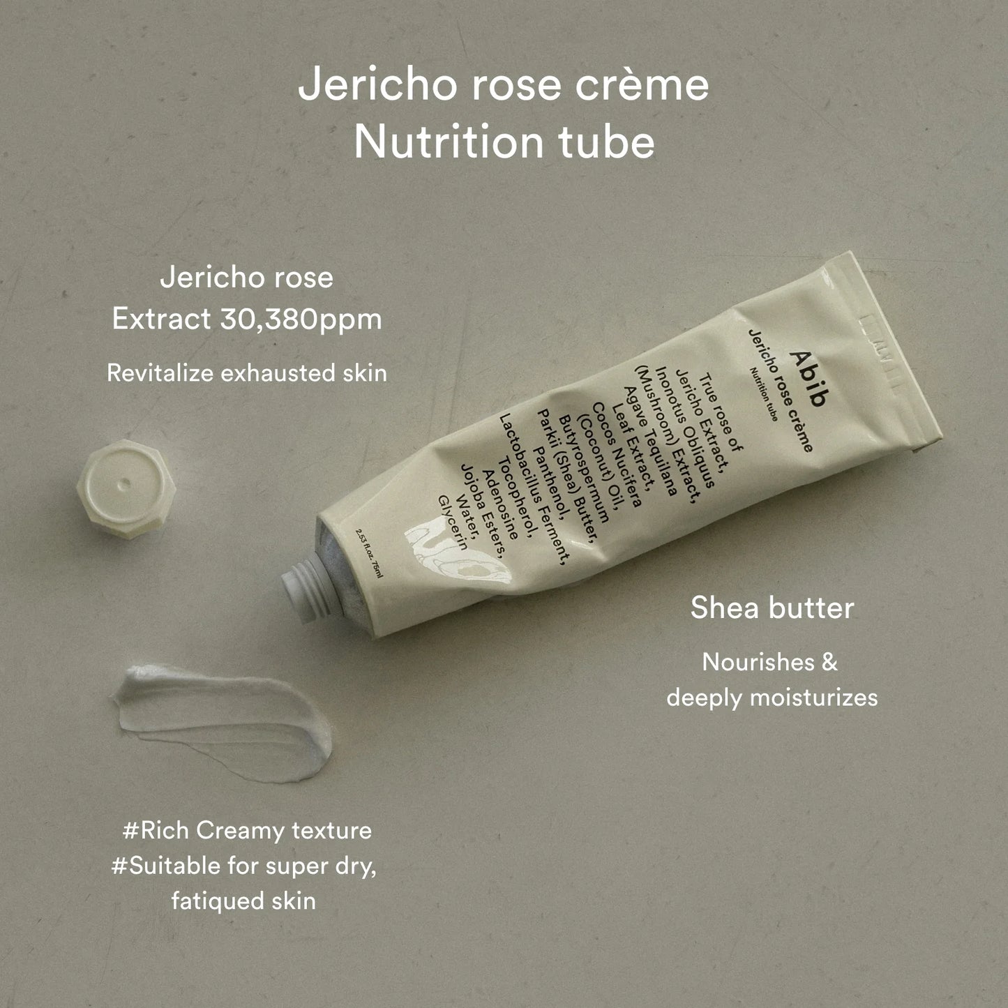 Jericho Rose Crème/Nutrition Tube