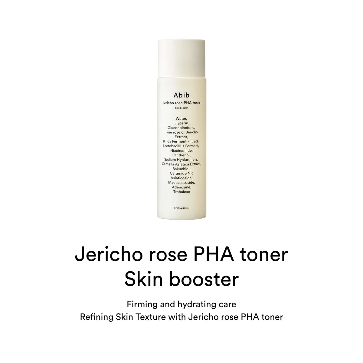 Abib Jericho Rose PHA Toner/Skin Booster