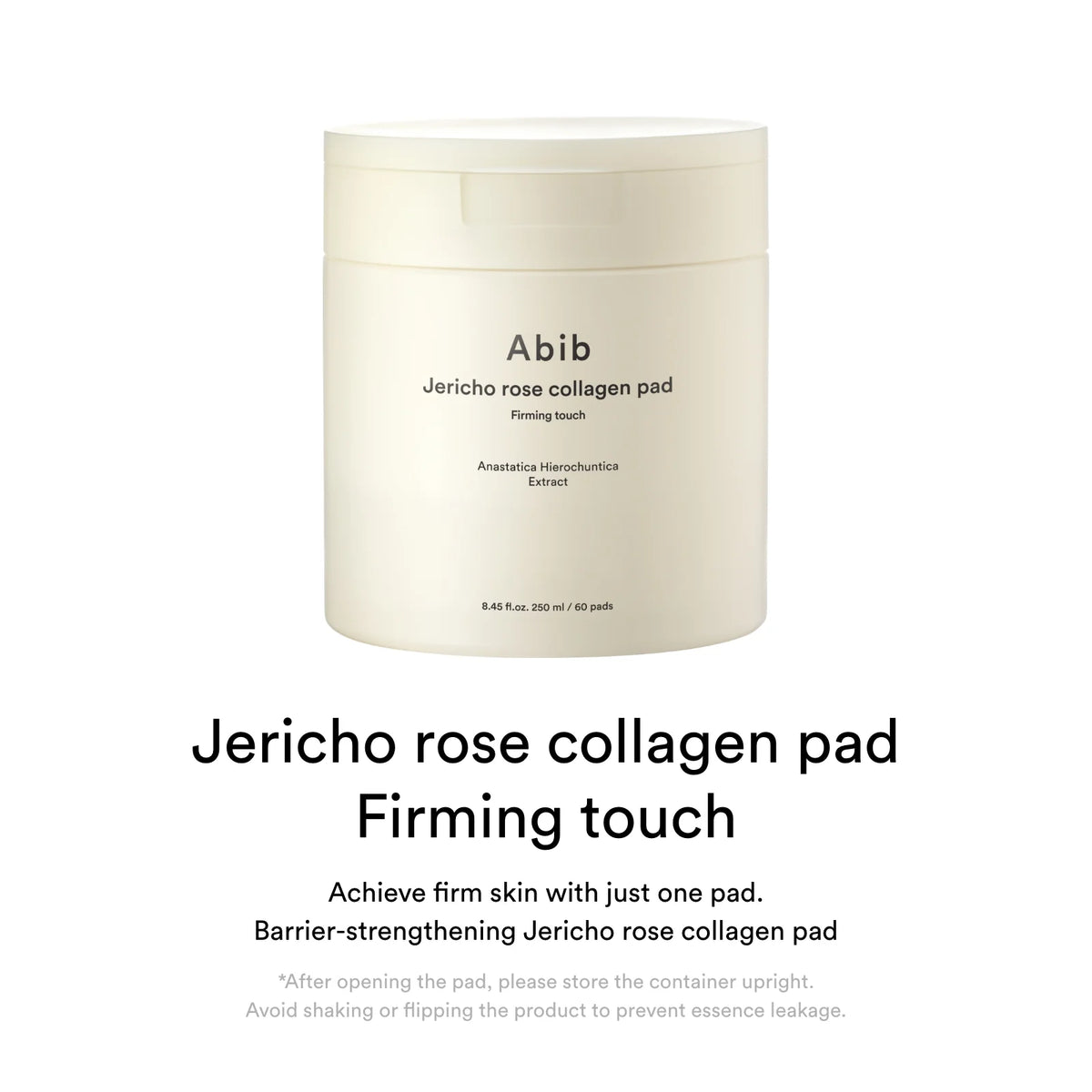 Abib Jericho Rose Collagen Pad/Firming Touch